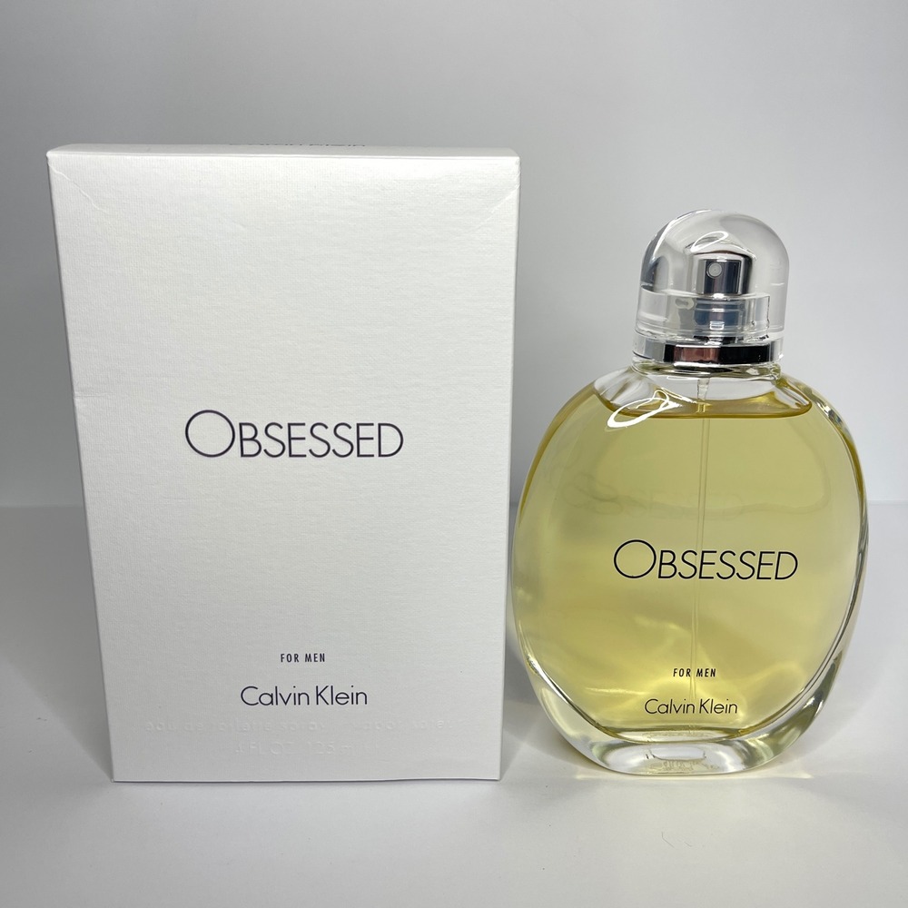 Calvin Klein Obsessed for Men Eau de Toilette Spray 4.0 fl oz 125 ml EDT New Box